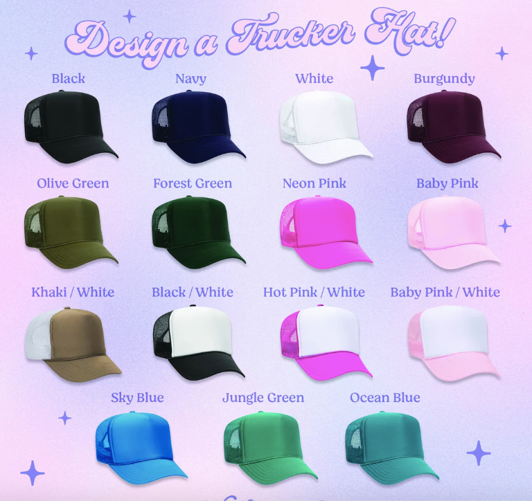 Wildflower + Co. - Wholesale Trucker Hat - Women's - Ciao Trucker Hat1