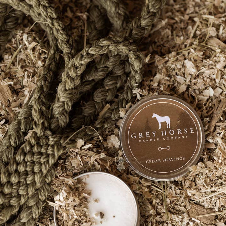 Grey Horse Candle Company - Wholesale Jar/filled candle - Cedar Shavings Soy Candle2