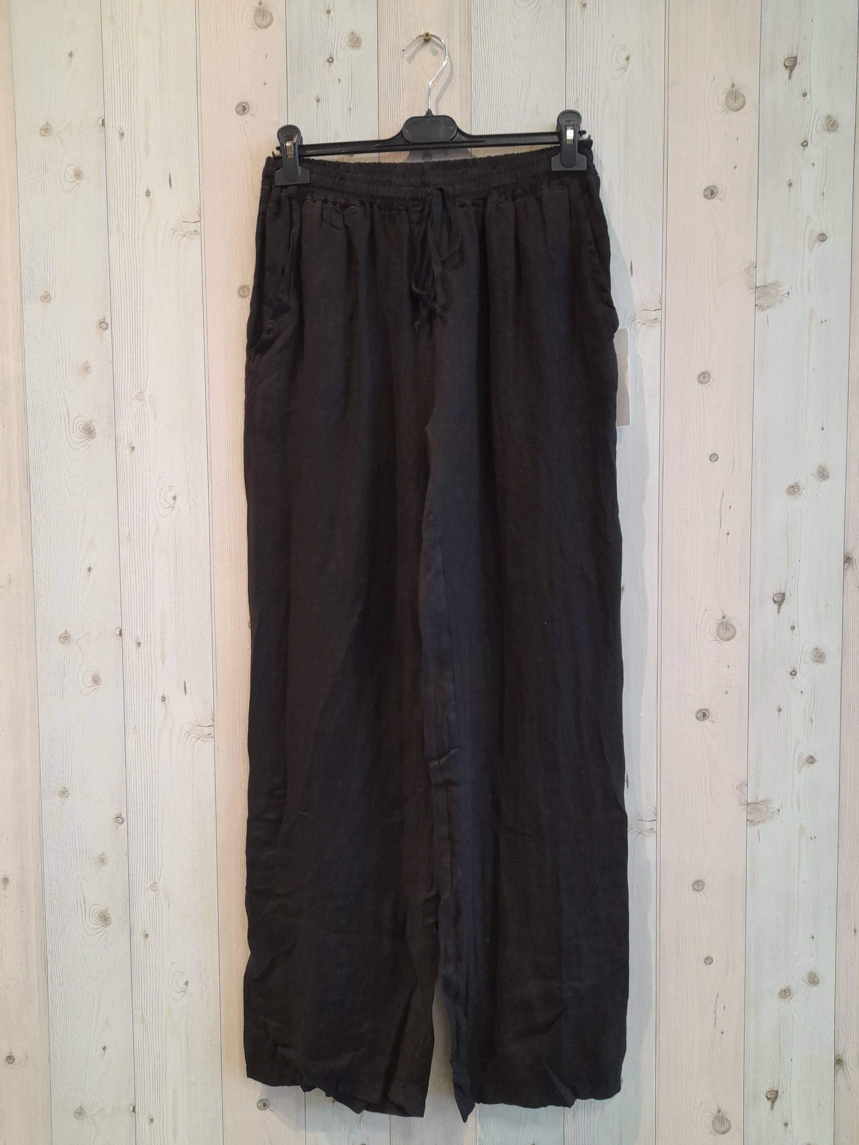 Linen & More - Wholesale Pants - Women's - REF 30132 BASIC STRAIGHT LEG PANTS 100% LINEN2