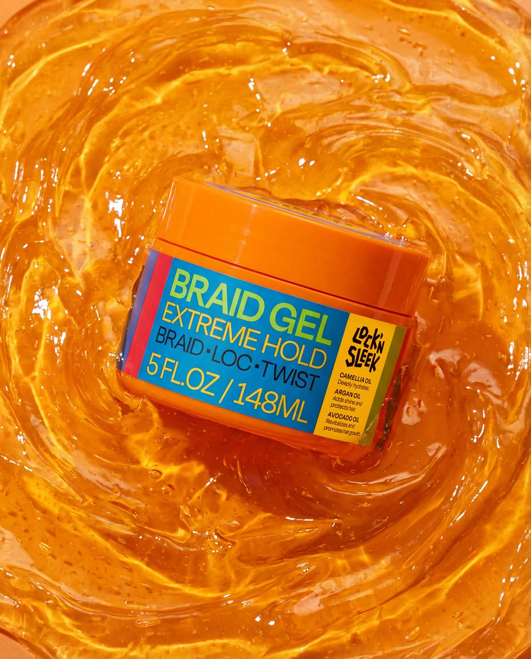 Lock'N Sleek - Wholesale Hair Styling Gel/Mousse - Braid Gel Extreme Hold4