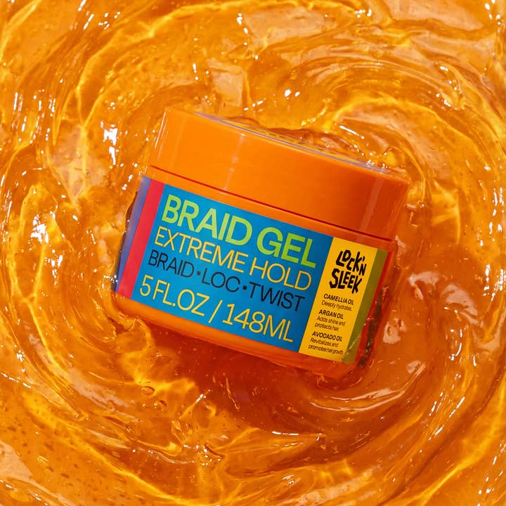 Lock'N Sleek - Wholesale Hair Styling Gel/Mousse - Braid Gel Extreme Hold4
