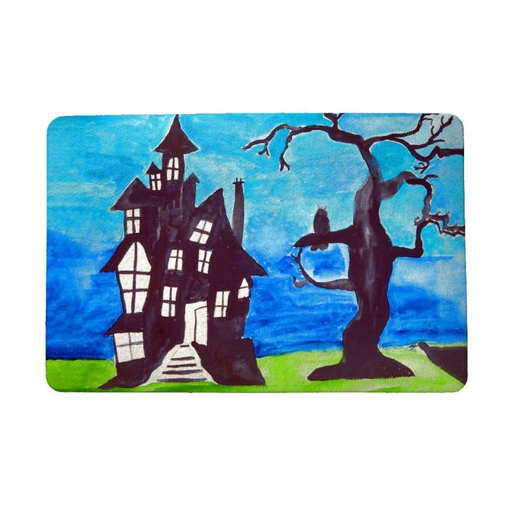 Haunted House Dörrmatta för wholesale av Betsy Drake Interiors