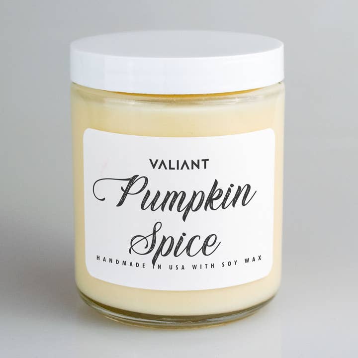 Pumpkin Spice Candle for wholesale by Valiant Candle