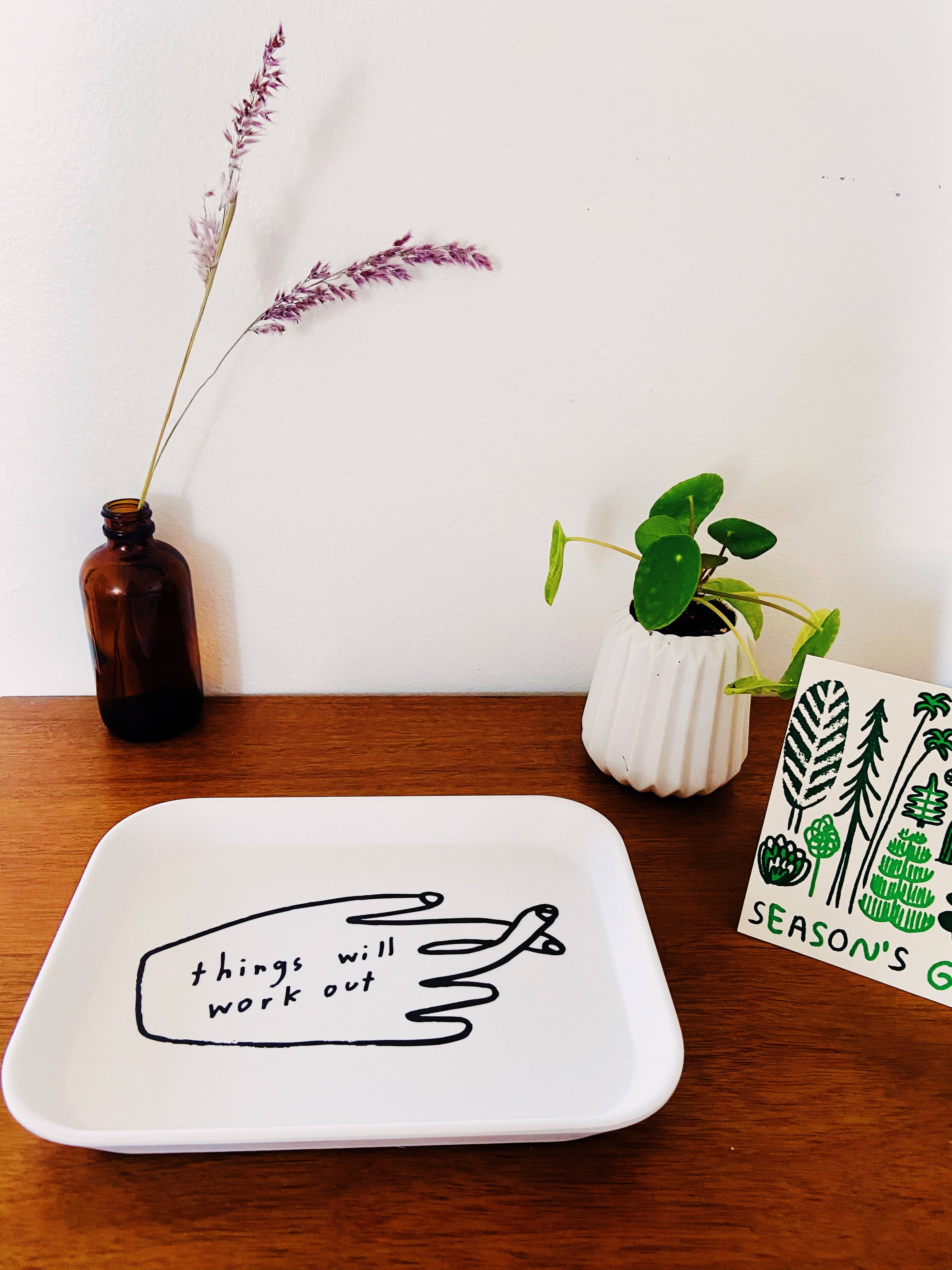 People I've Loved – wholesale Decorative tray – Things Will Work Out Tray3