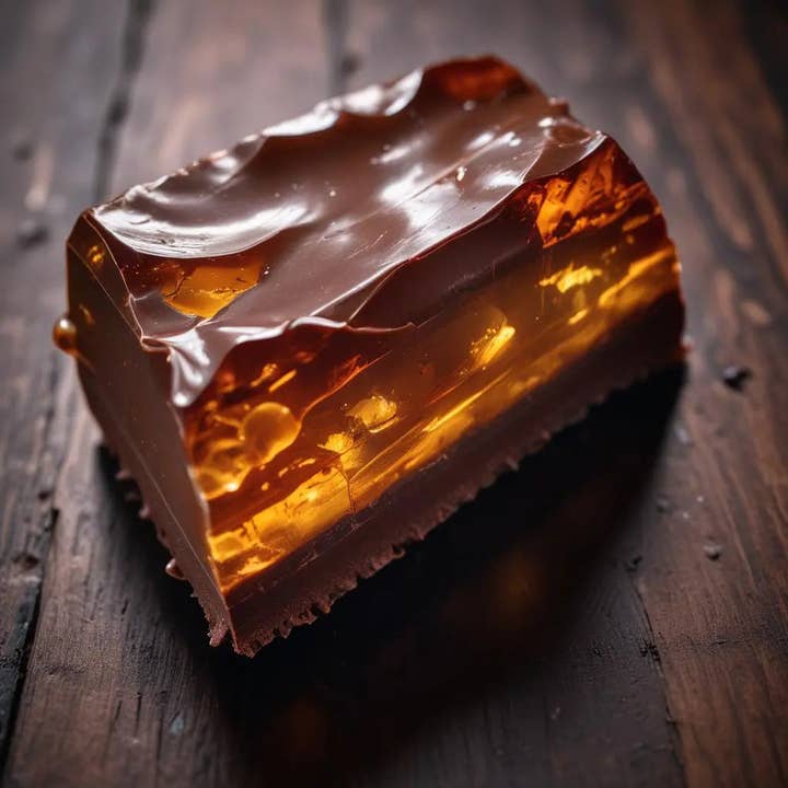 Ambientador de coche de vidrio ámbar chocolate - Elige tu botella para venta al por mayor de Poorely Made Crafts