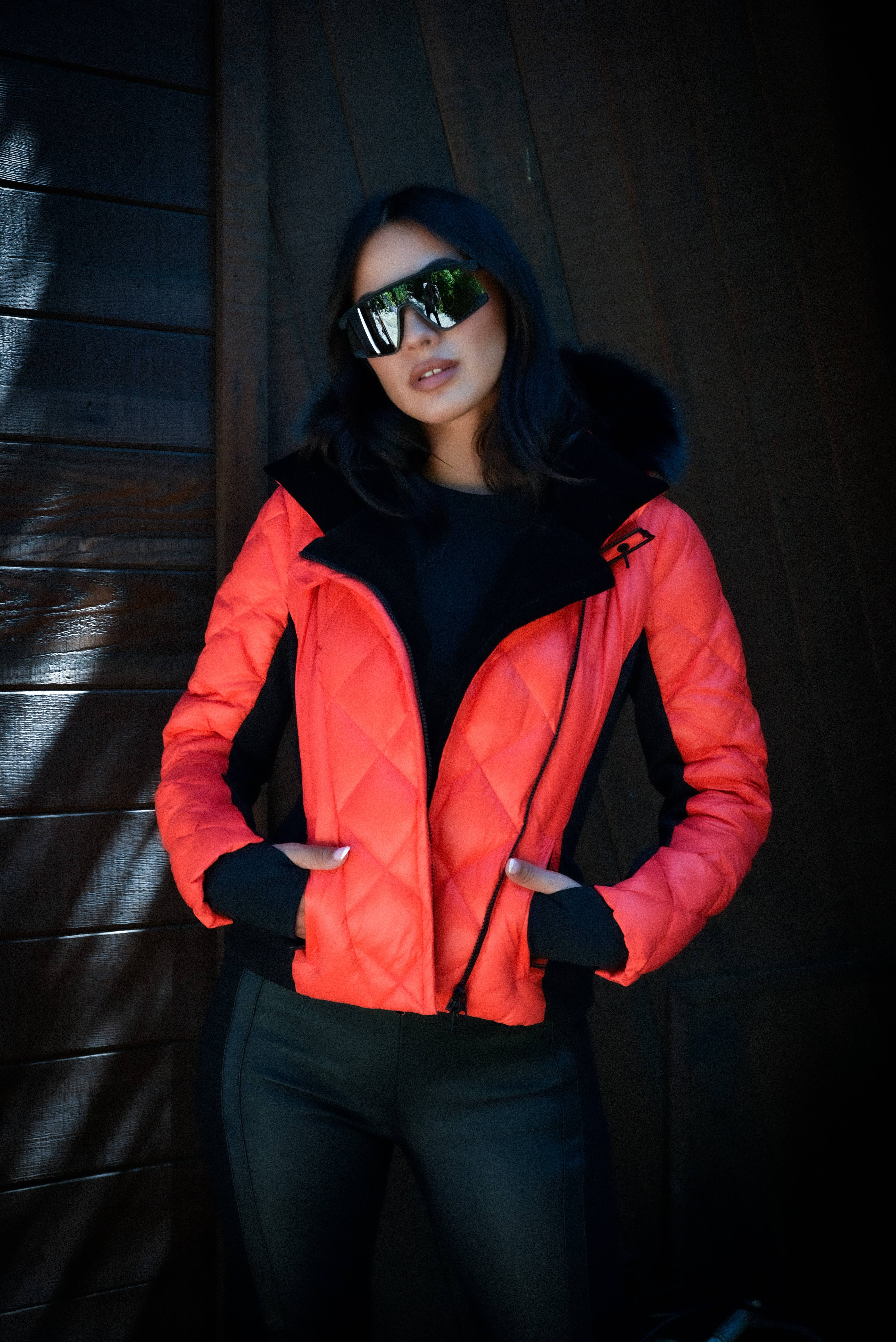 Blanc Noir - Wholesale Puffer Jacket - Women's - Jet Setter Jacket JLS5