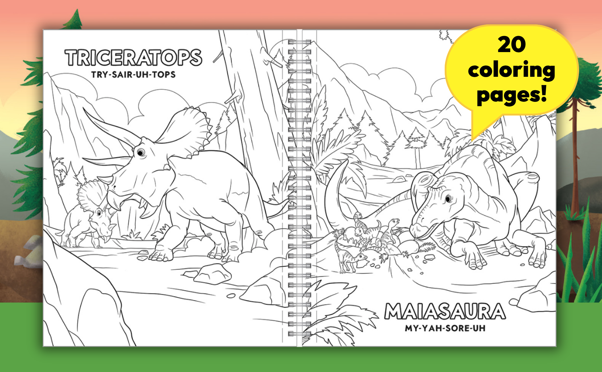 Cottage Door Press - Wholesale Coloring & Activity Book - Kids & Baby - Dinosaurs Sticker & Coloring Activity Book2