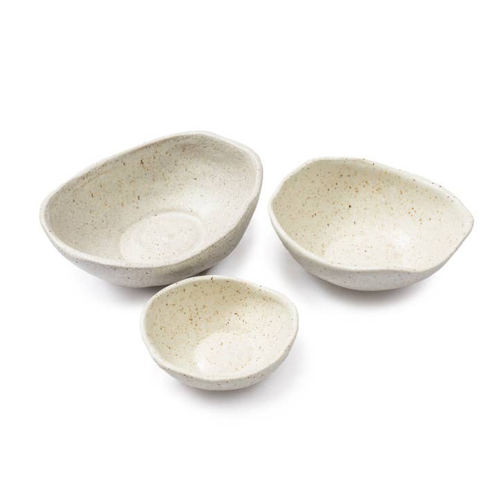 Sugarboo & Co - Wholesale Decorative Plate/Dish/Bowl - Large Speckled Ceramic Side Dish