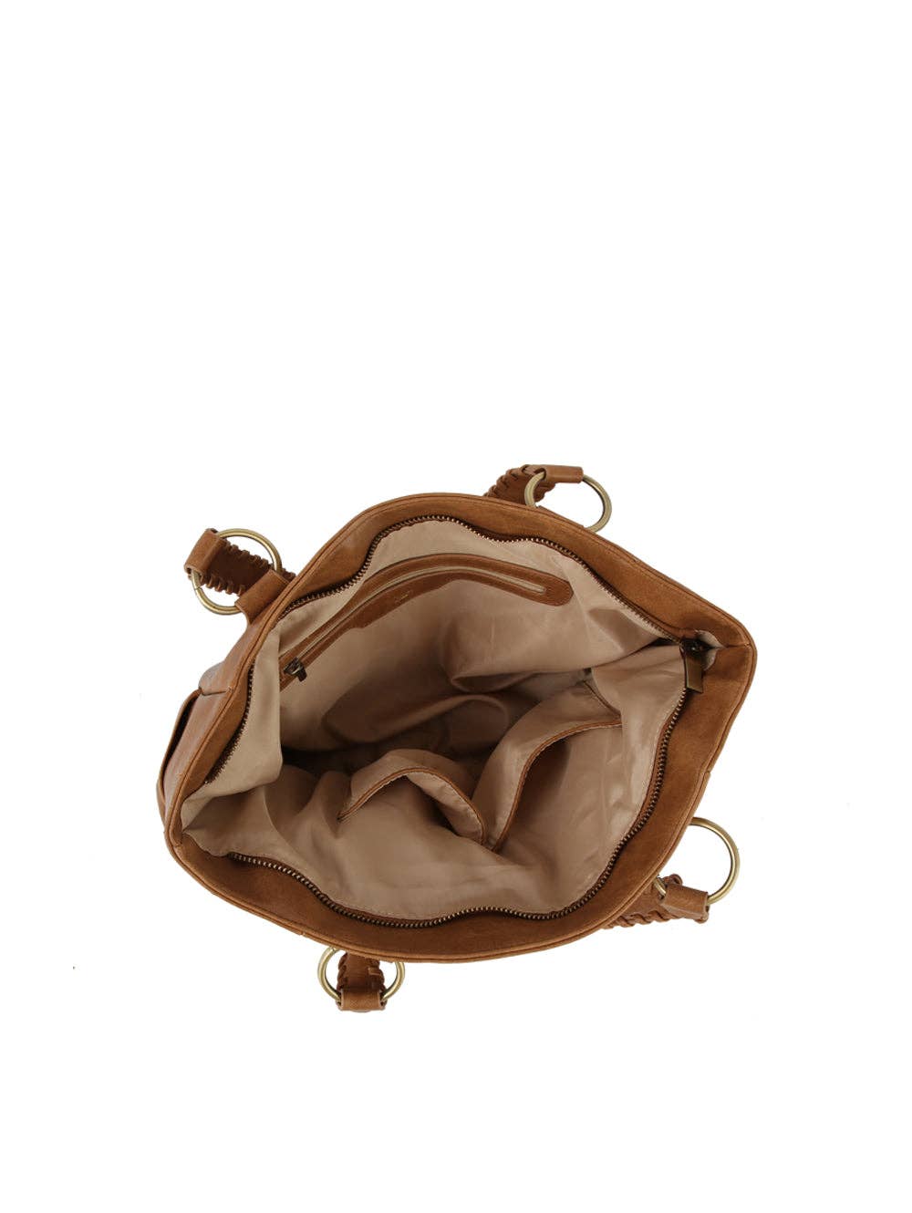 Handbag Factory Corp - Vendita all'ingrosso Borsa tote - Donna - Borsa da giorno alla moda con manico intrecciato3