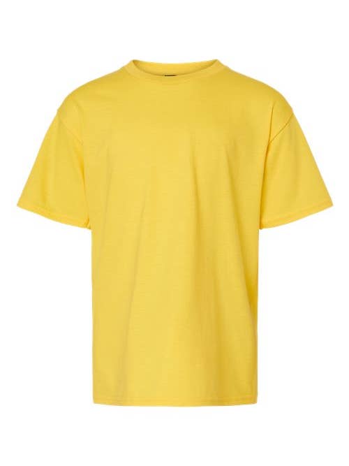 Total Apparel - Wholesale Sublimation Blank T-Shirt - Kids - Gildan Youth Softstyle CVC T-Shirt | Sublimation 64000BCVC6