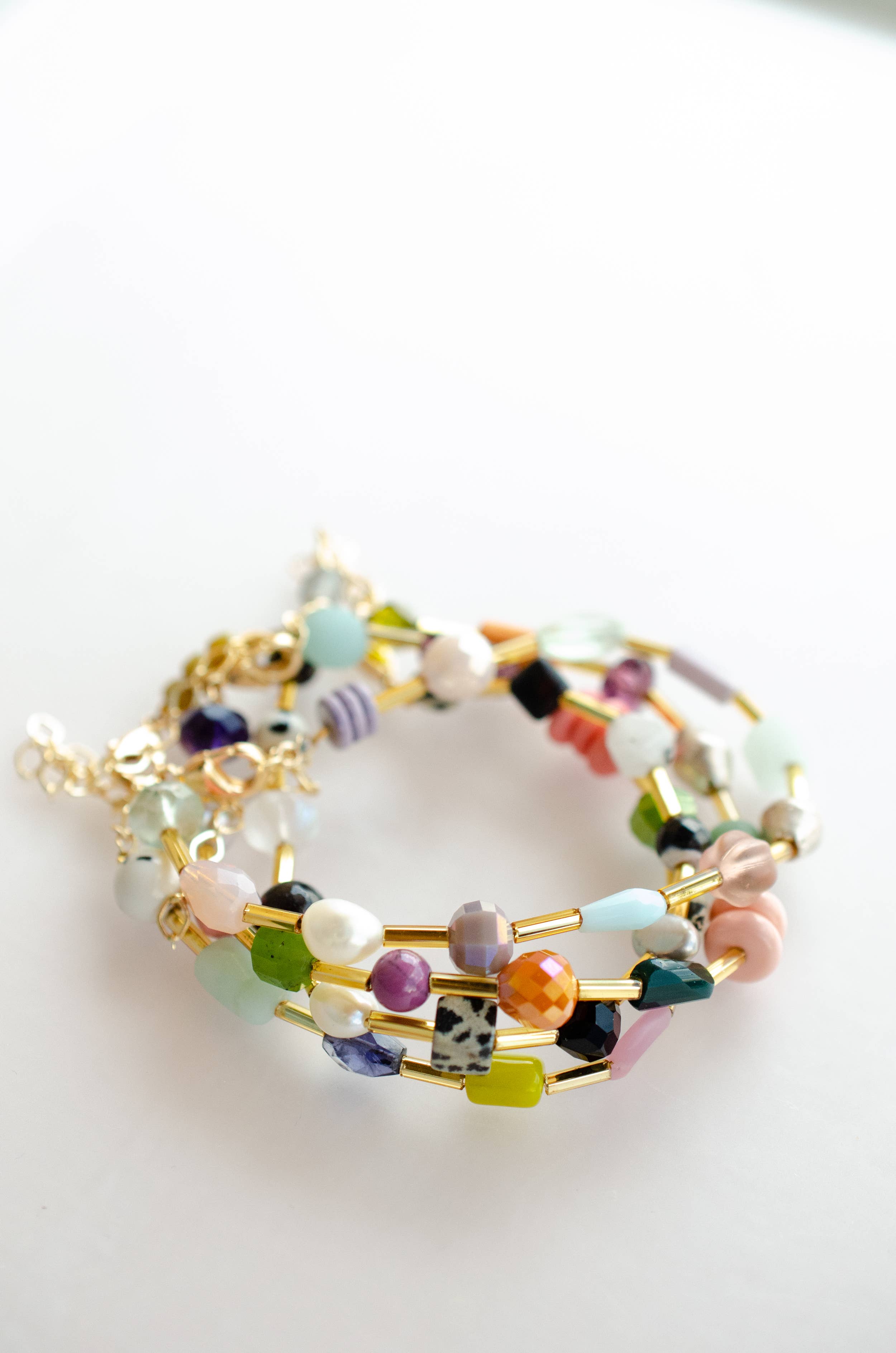 Jill Makes - Vente Bracelet de perles - Bracelets colorés à perles avec fermoir - Mariposa7