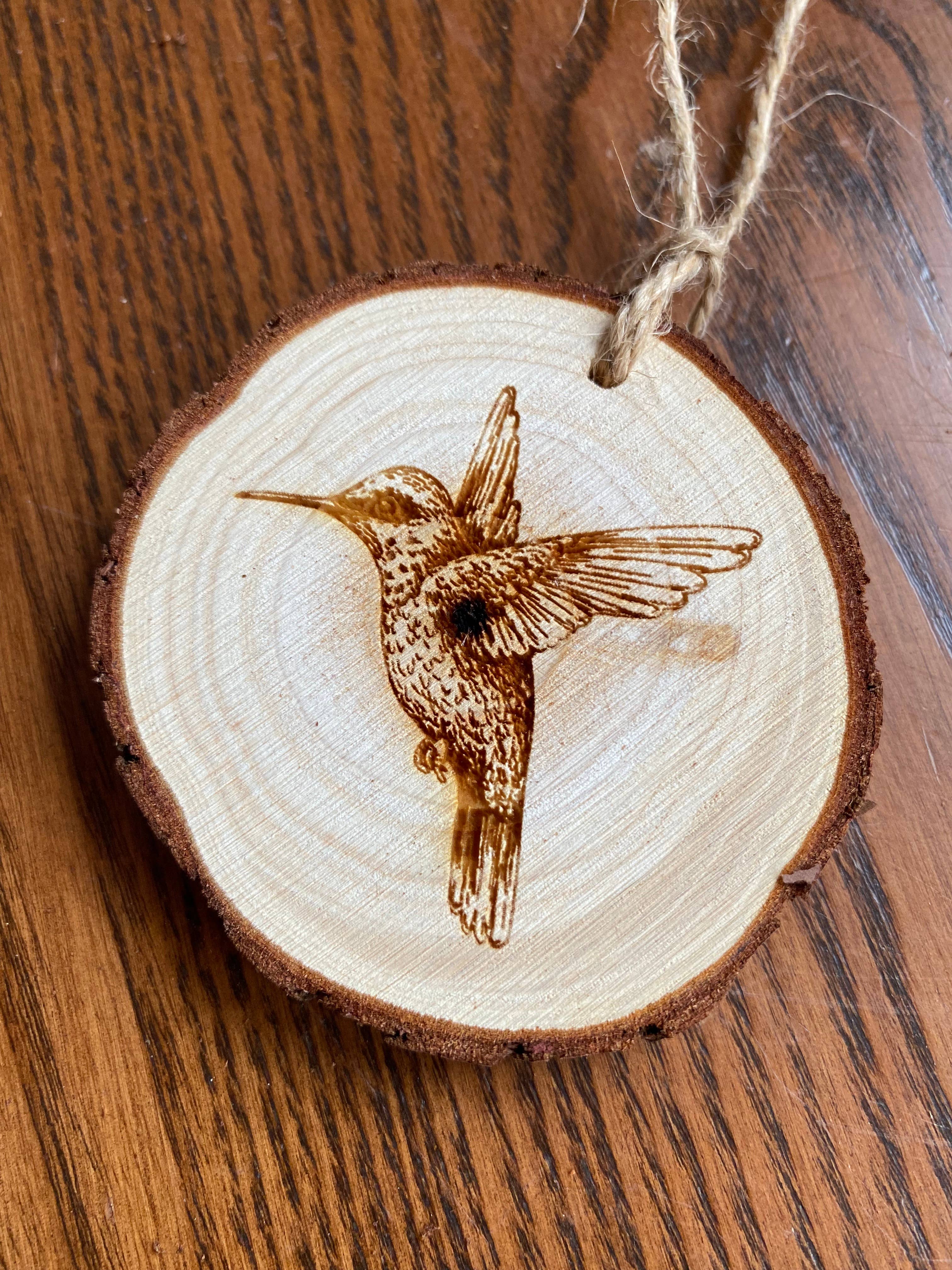 Munsell Made - Wholesale Ornament - Nature-Themed Wood Slice Ornaments - 15+ Options8