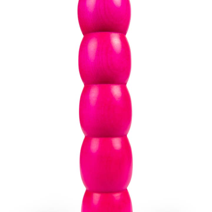 HolzKnecht - Wholesale Sex Toy - BURRLI WOOD VIBRATOR || Rainbow Edition