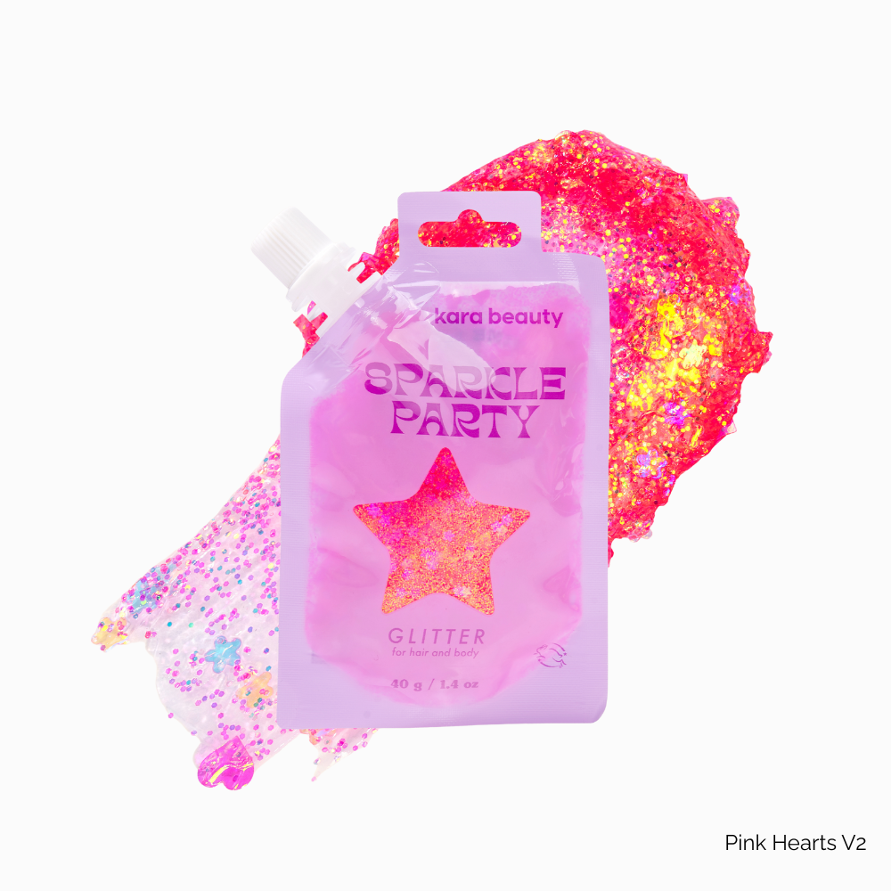 Kara Beauty - Wholesale Body Glitter/Shimmer - SPARKLE PARTY HAIR AND BODY GEL - SINGLE PACKS1