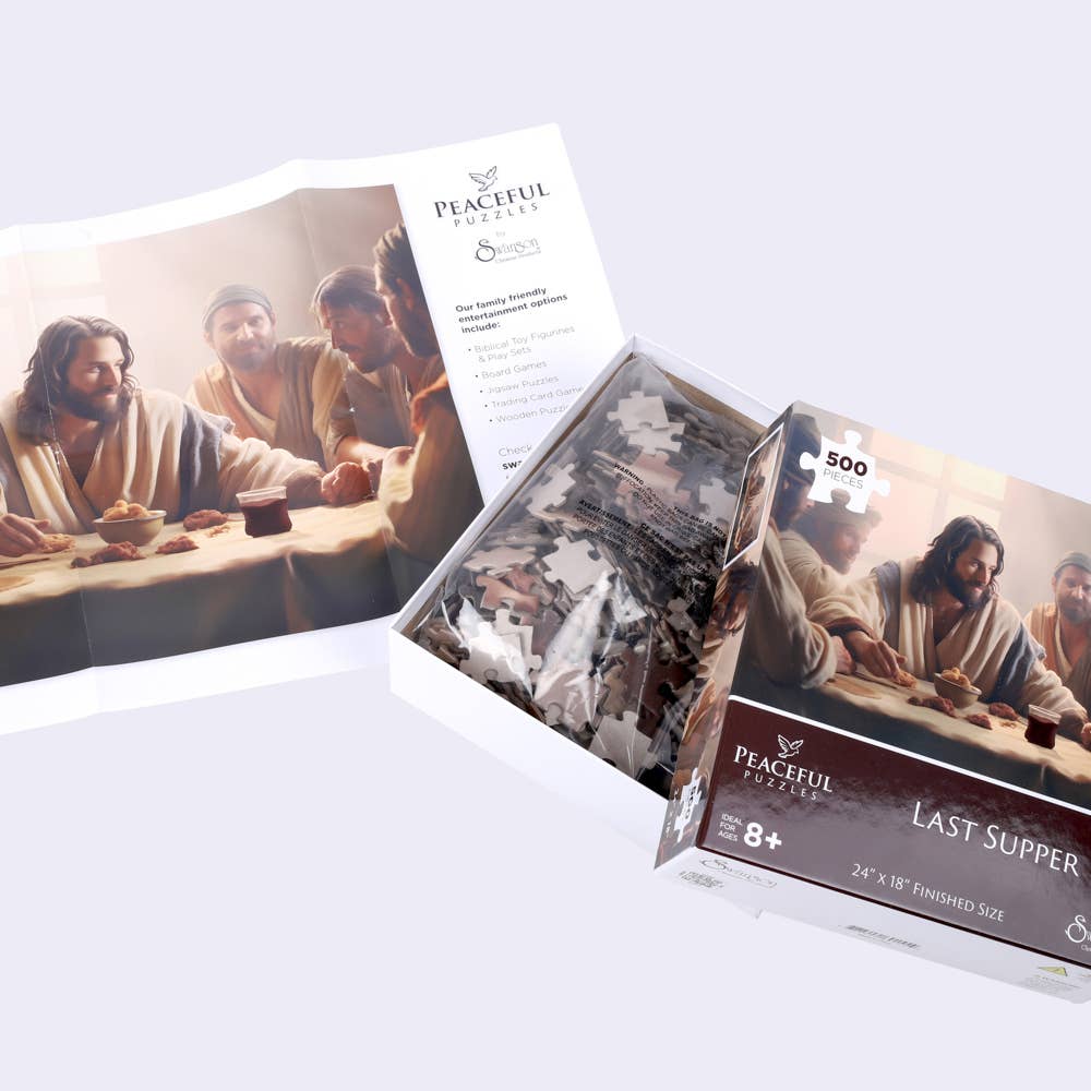 Swanson Christian Products - Wholesale Puzzle - Adult - Puzzle Last Supper 500PC5