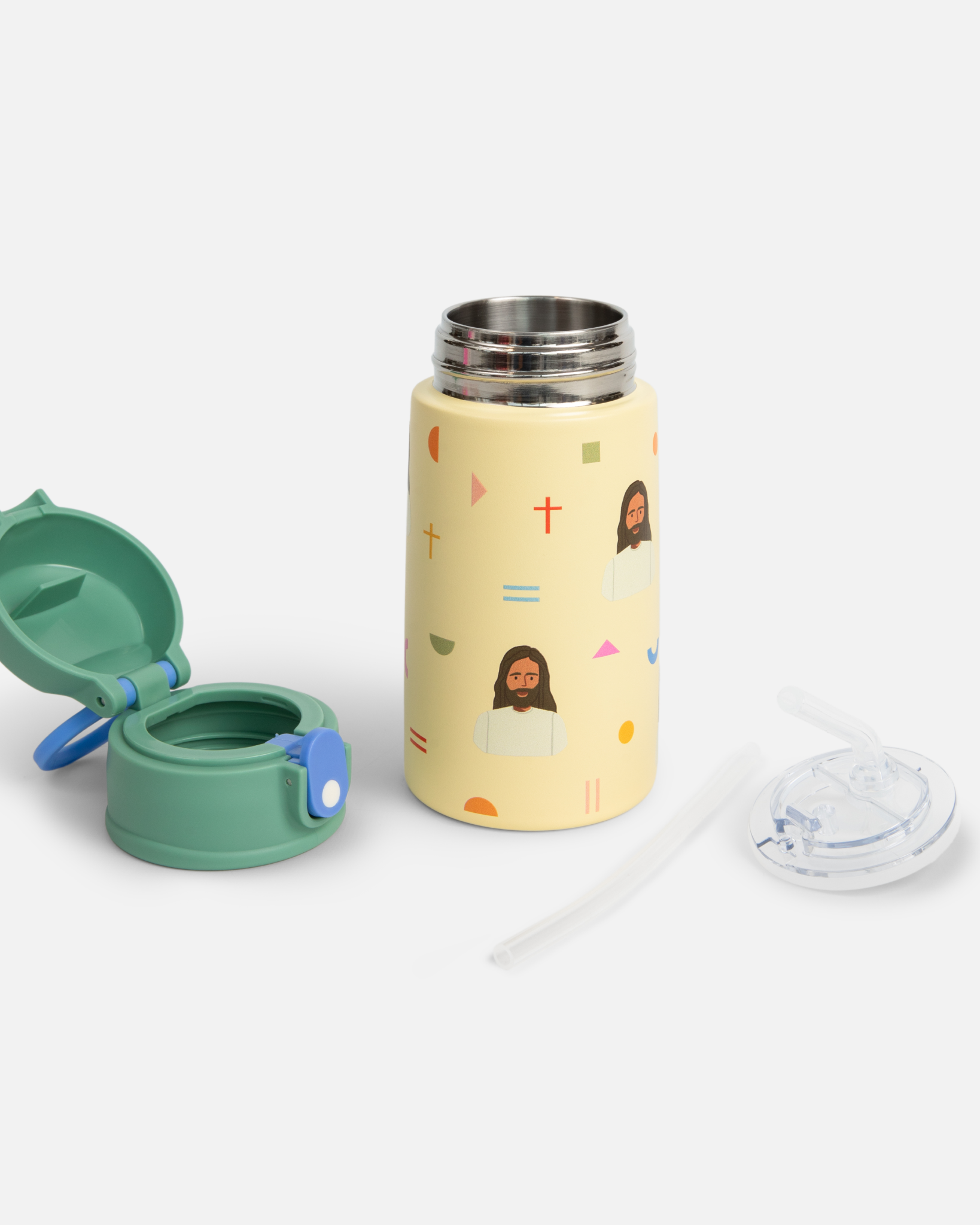 Be A Heart - Venta al por mayor Botellas de agua - Botella de Agua Jesús – Acero Inoxidable de 13.5oz3