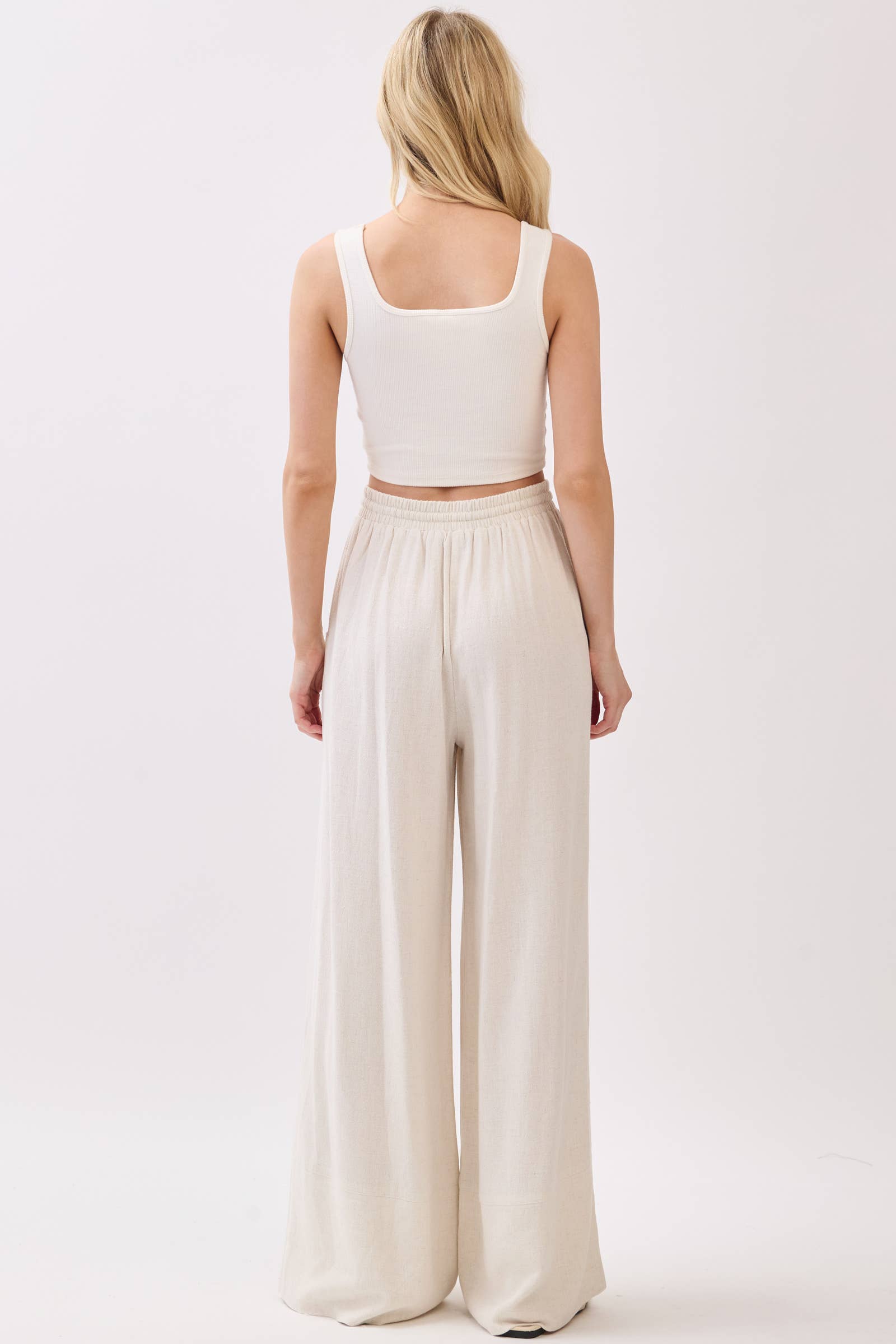 Final Touch - Vente Pantalon – femme - Pantalon large uni - VEP7000053