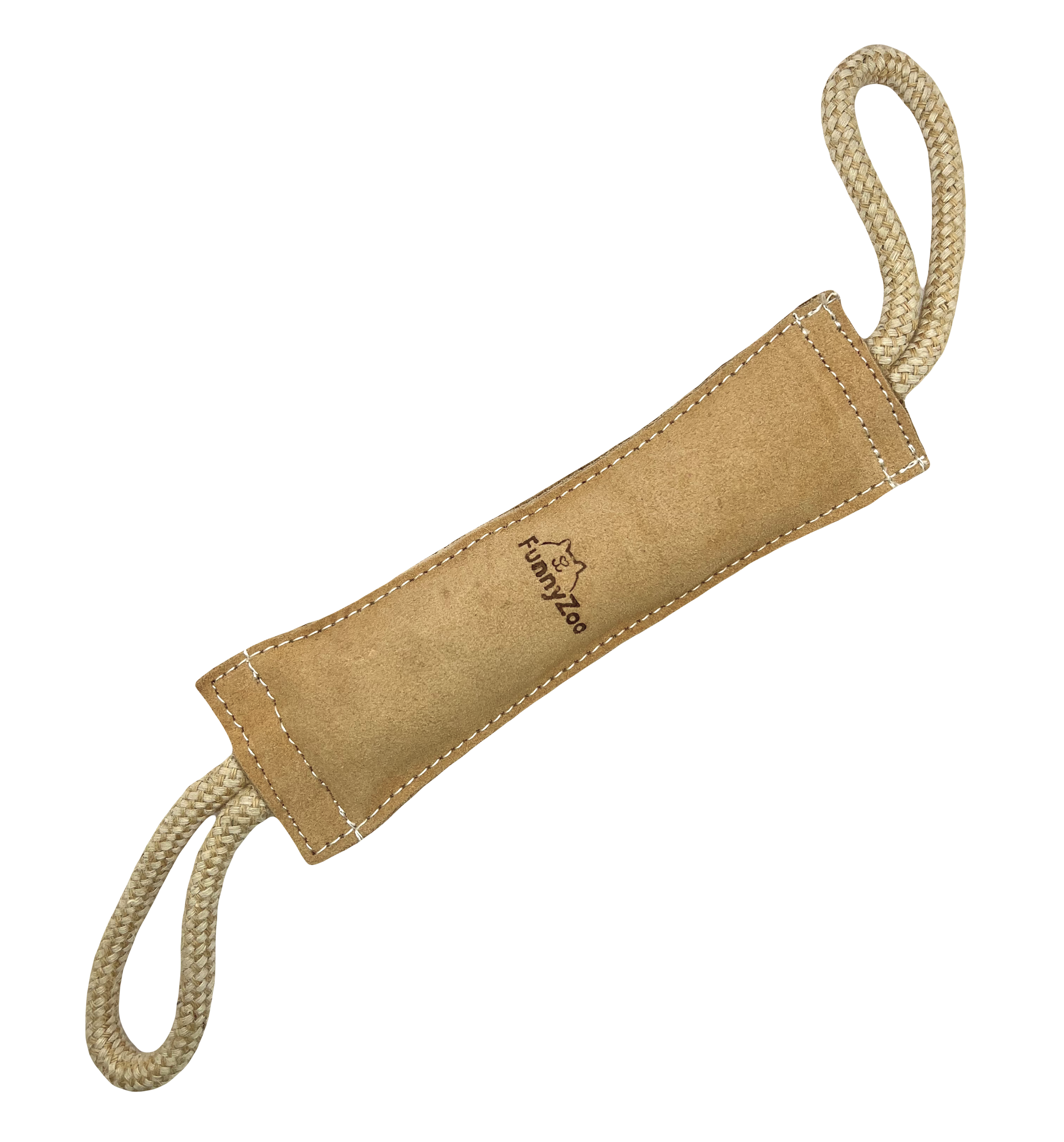 Funny Zoo - Wholesale Pet Rope Toy - Dog - Suede sleeve with double handle1