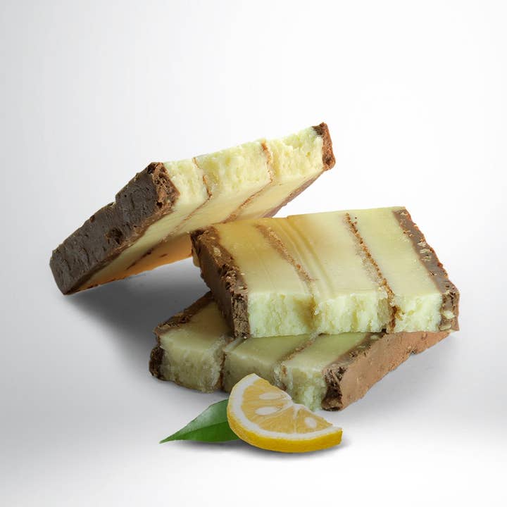 RAFA GORROTXATEGI – wholesale Nougat – NOUGAT MED MANDARIN ORANGE OCH VIT TRYFFEL YUZU