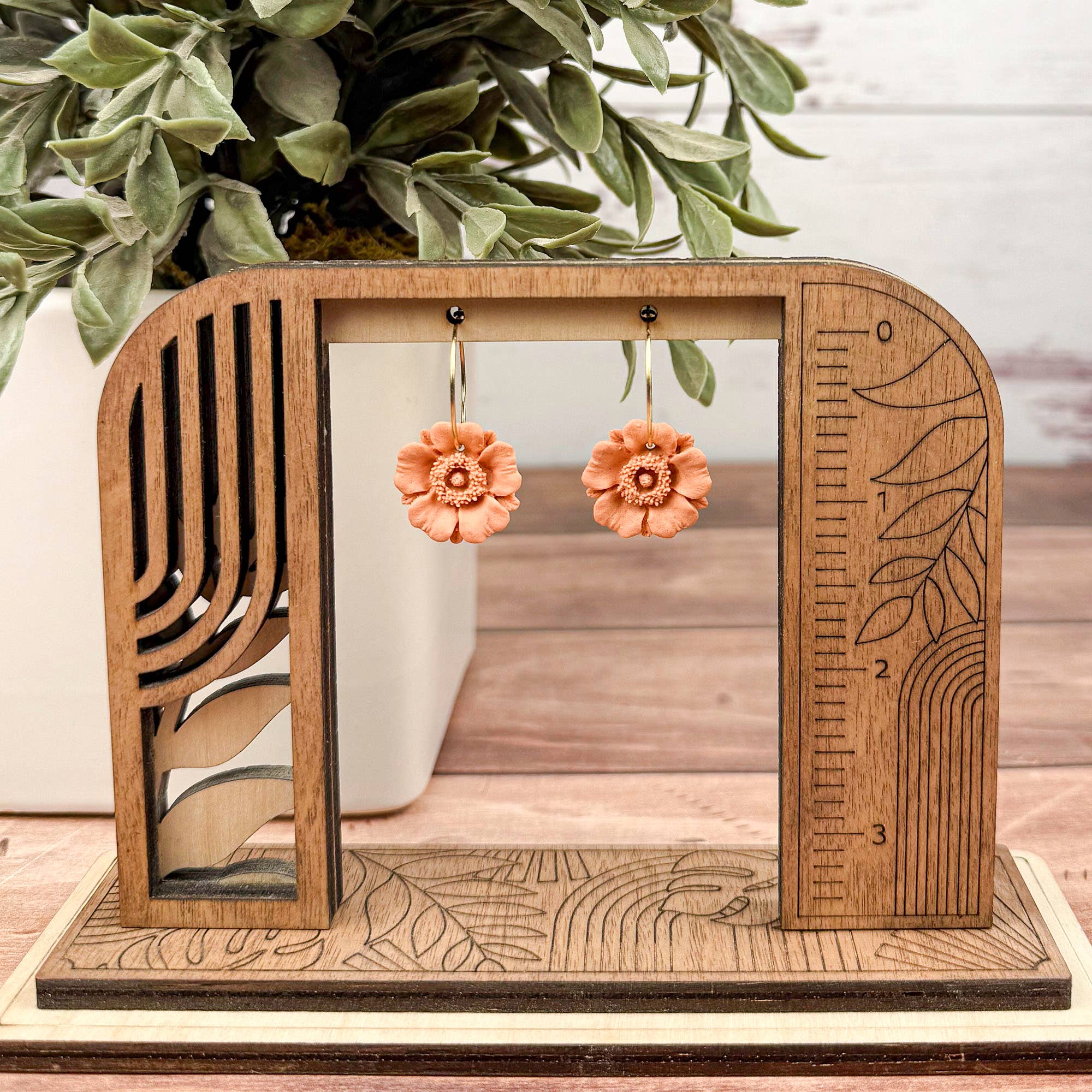 Eden + Willow Collective - Wholesale Hoop Earrings - Poppy Hoop Polymer Clay Earring, Handmade Lightweight  (Copy)4