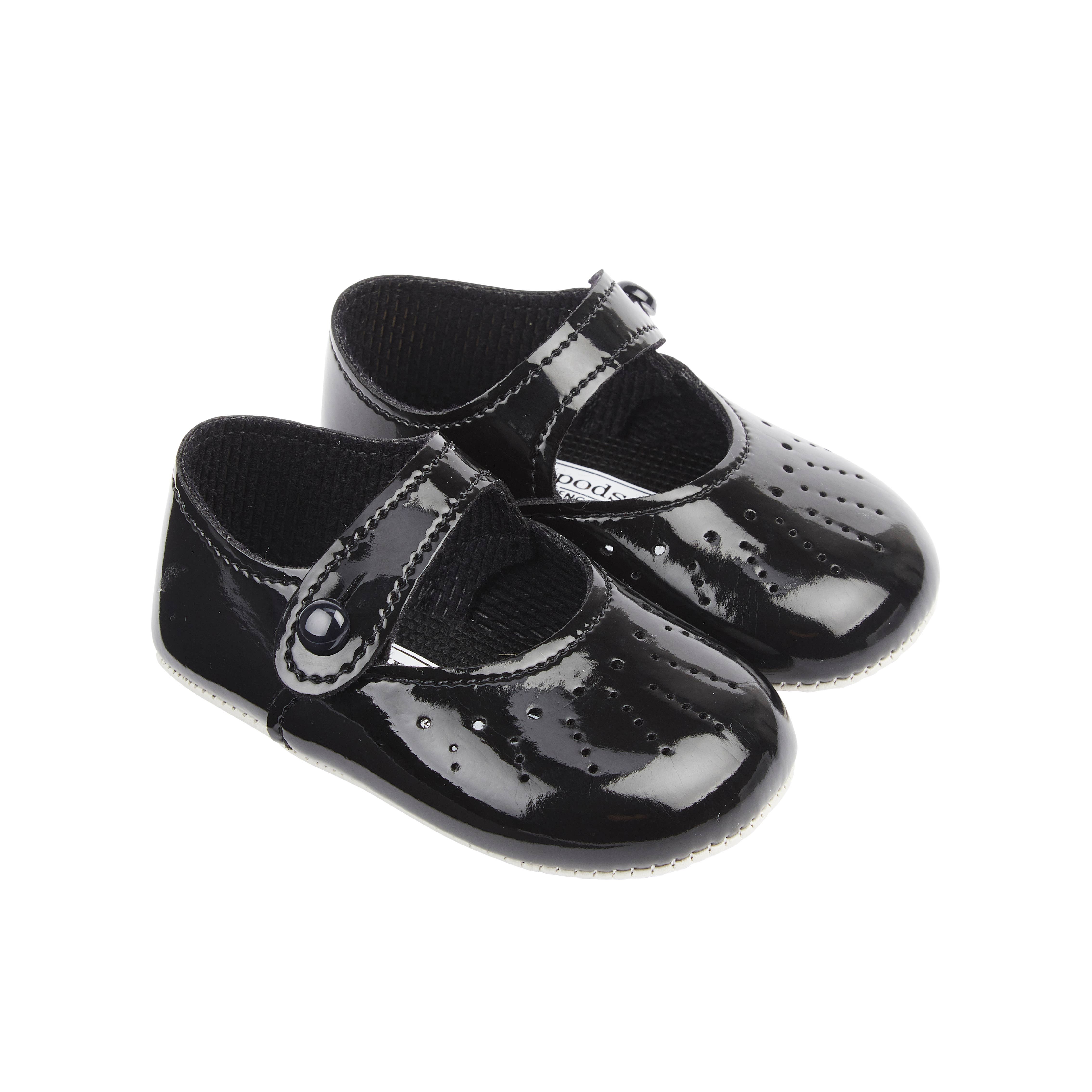 Early Days & Baypods – Engroshandel Vuggesko – til baby – B755 Barsko knaplukning med stansdetalje7