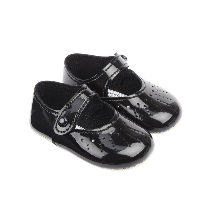 Early Days & Baypods – Engroshandel Vuggesko – til baby – B755 Barsko knaplukning med stansdetalje7