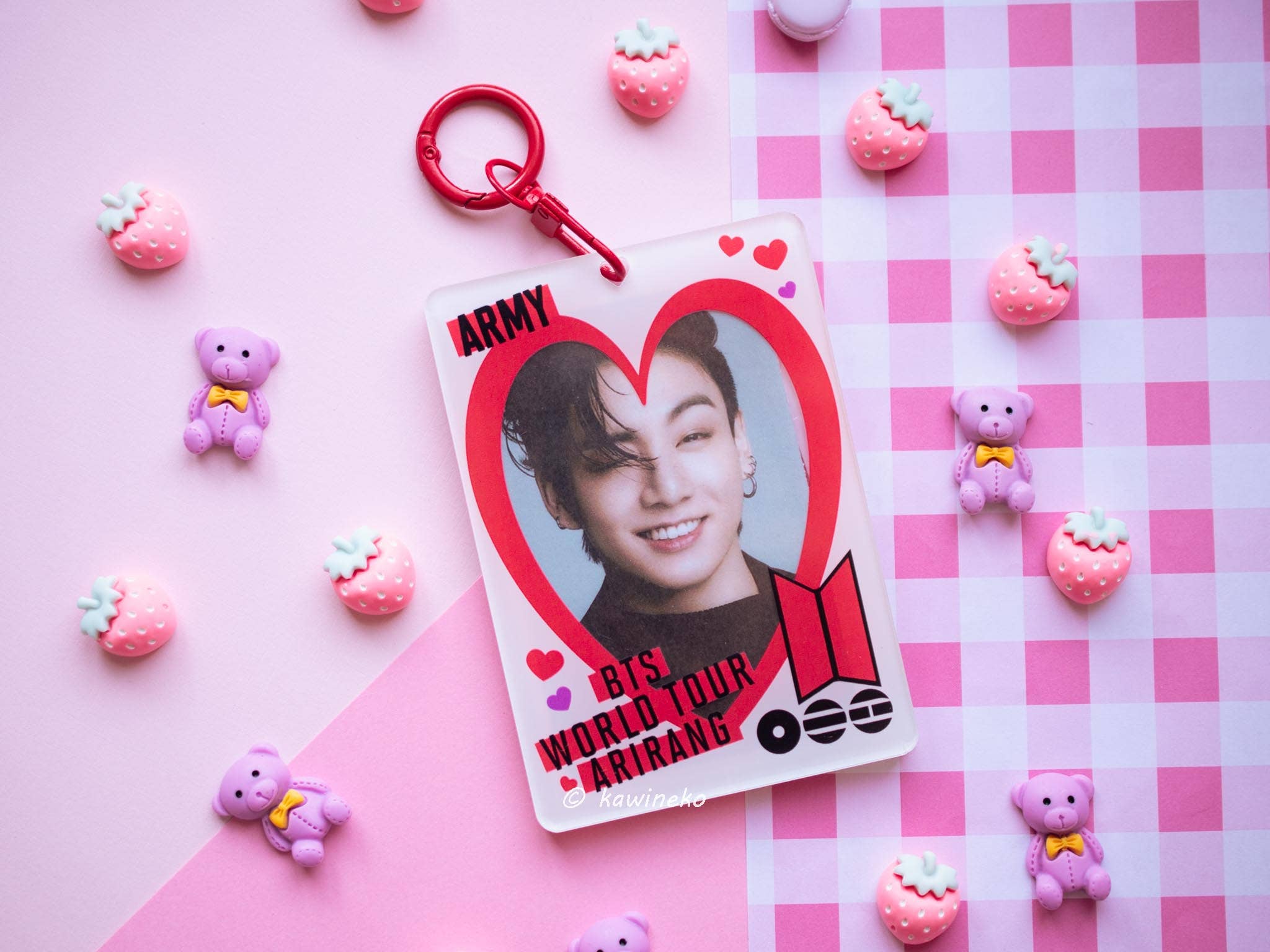 Kawineko - Wholesale Keychain - Women's - BTS world tour 2 window pc holder photocard keychain kpop 5