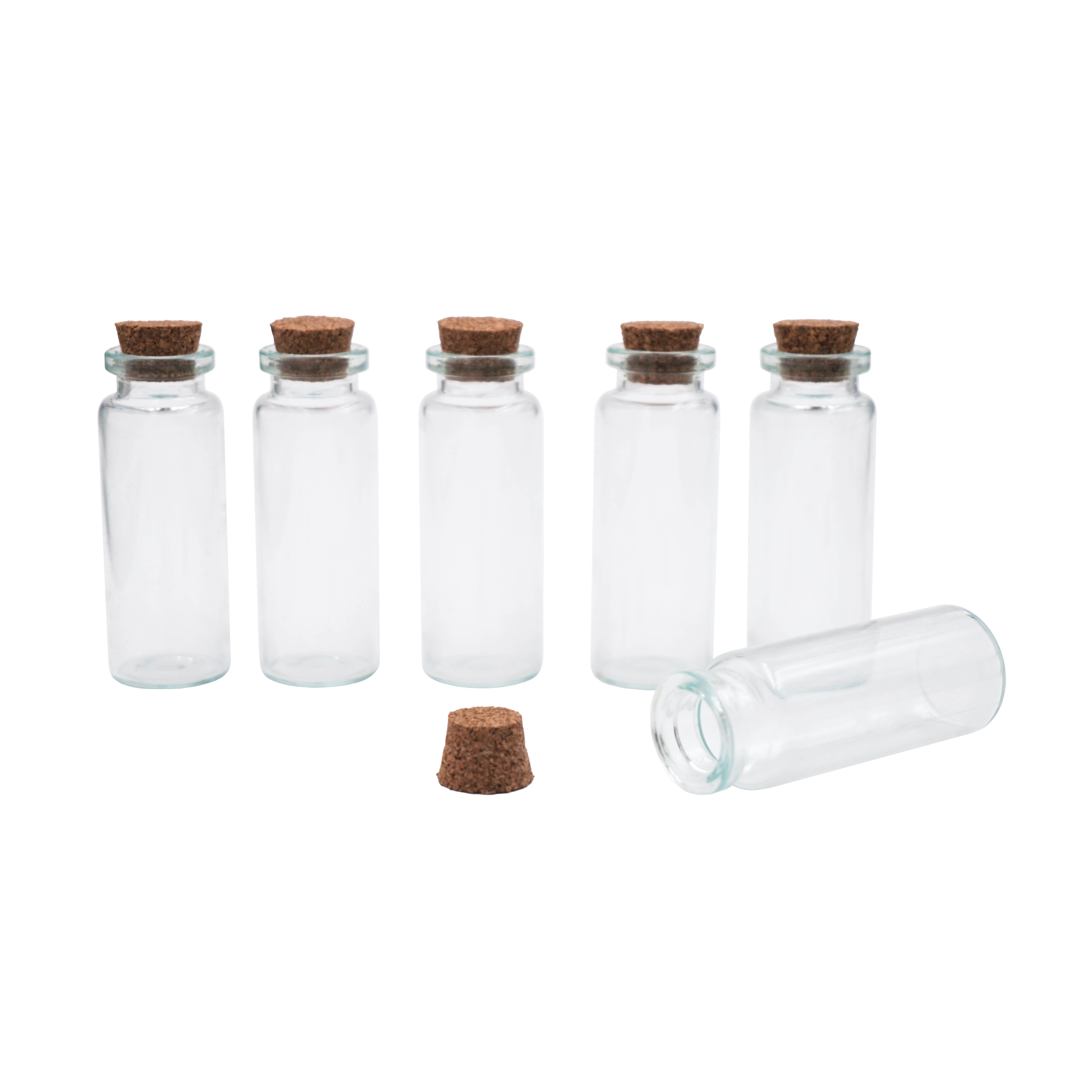 Angels Craft - Wholesale Jar - Small Glass Bottle w/ Cork Cap6