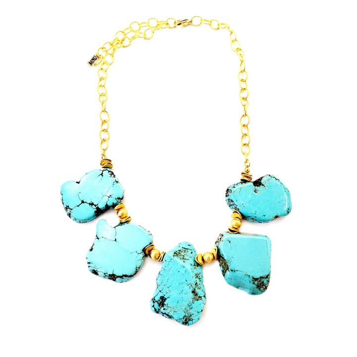 Turquoise Slice for wholesale by MINU Jewels
