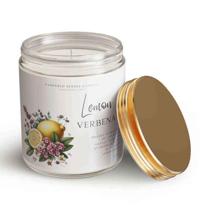 Pampered Senses Lemon Verbena for wholesale by Pampered Senses Candles