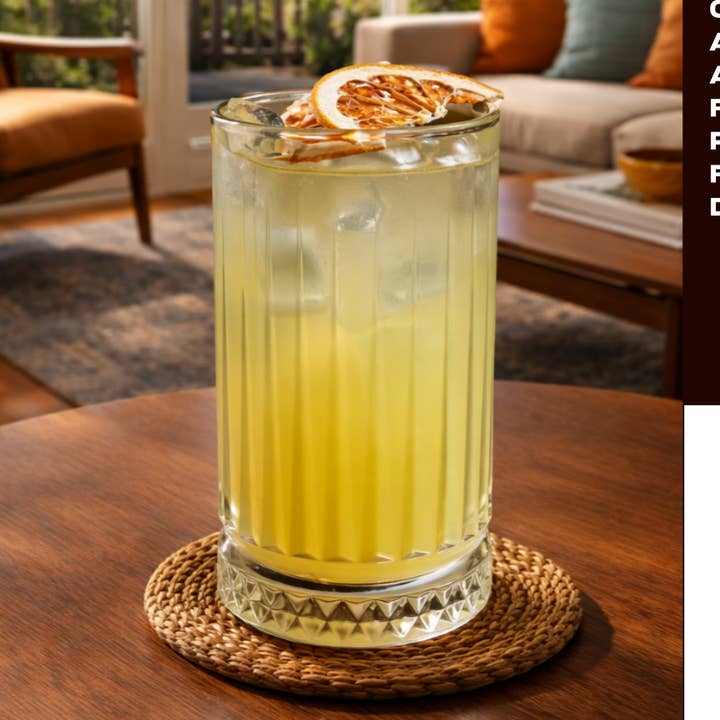 McMann & Tate Cocktail Co. - Wholesale Dried/Dehydrated Fruit - Dried Grapefruit Garnish1