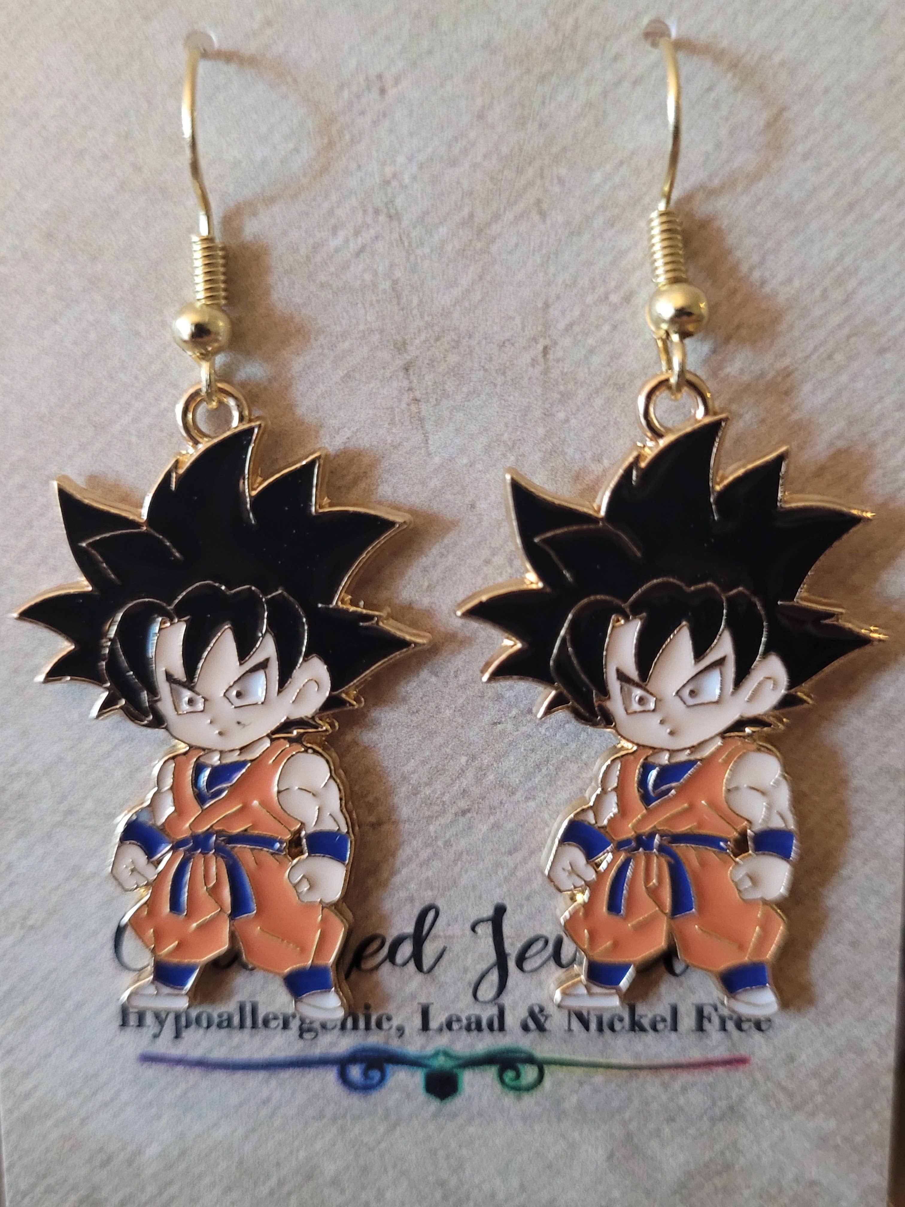 Con-Quest Crafts - Wholesale Jewelry Set - Shounen Anime Inspired Earrings, Necklaces & Zipper Pulls 20