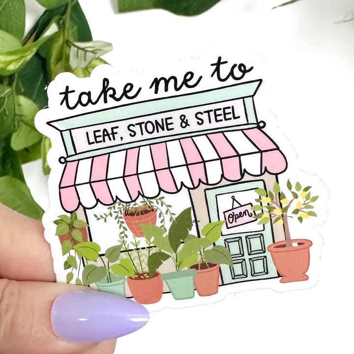 Peach Tree Design Shop - Wholesale Sticker - Plant Shop Sticker, Plant Lover Stickers, Custom Plant Gifts2