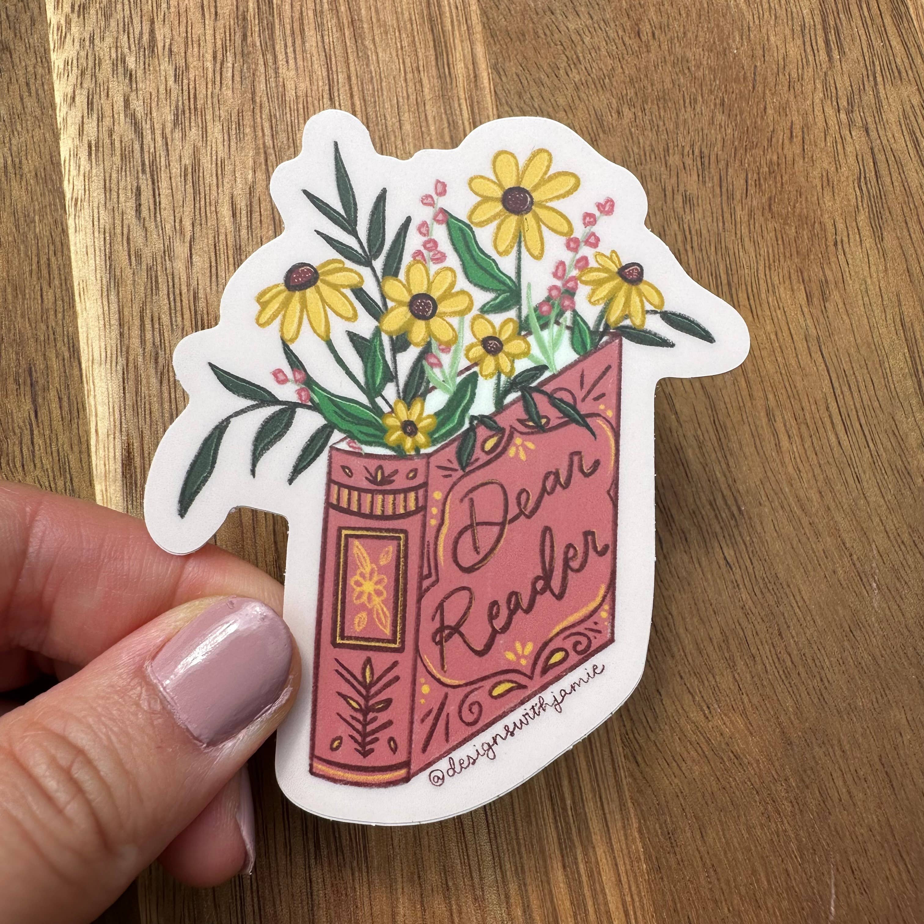 Designs with Jamie - Vendita all'ingrosso Adesivo - Adesivo Dear Reader1