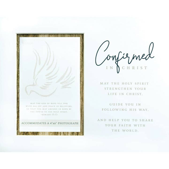 Dicksons - Wholesale Picture Frame - Photo Mat Confirmed In Christ 10x8