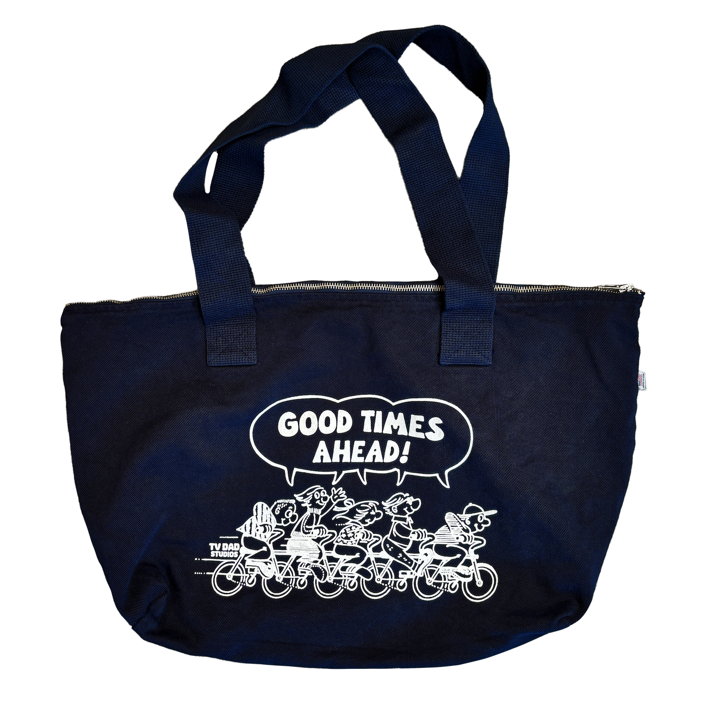 TV DAD - Wholesale Tote Bag - Unisex - Good Times Zipper Tote Bag2