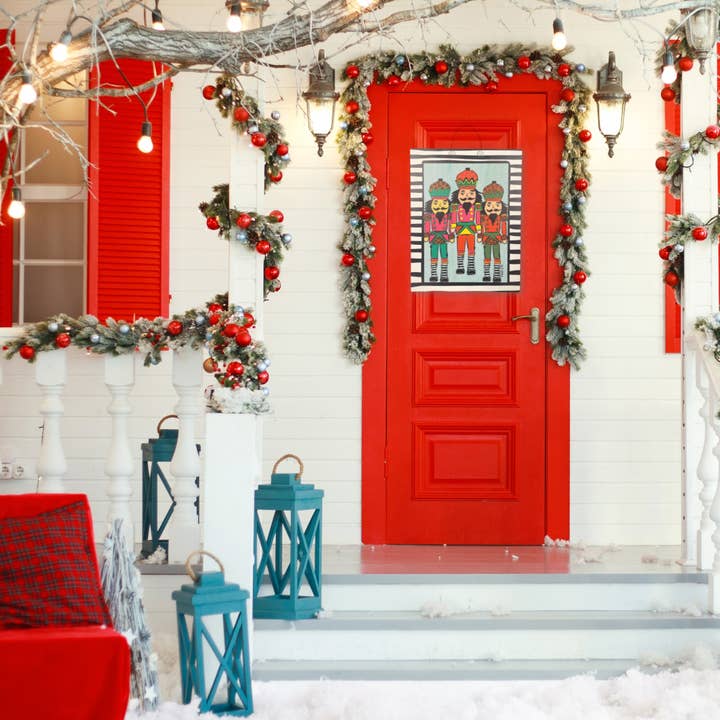 Baxter & Me - Wholesale Door Hanger - Nutcracker Door Hanger1