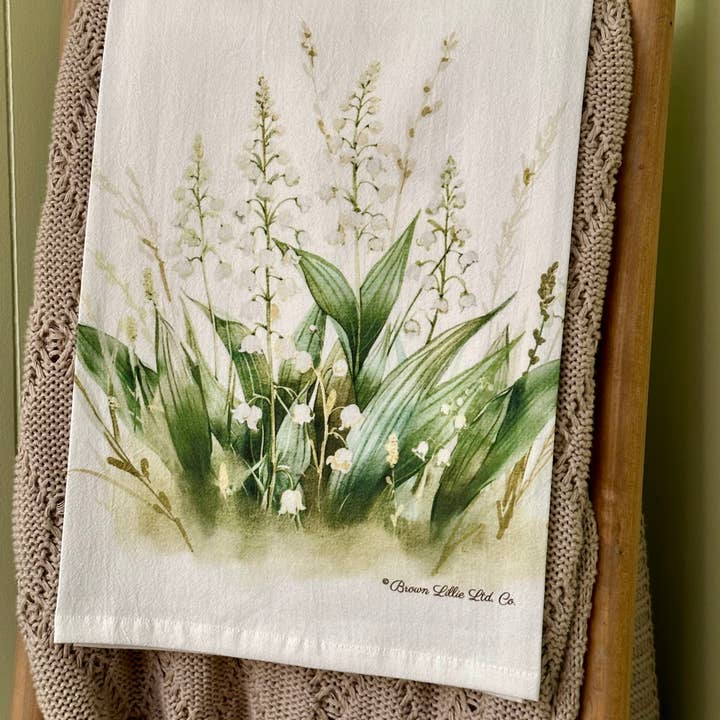Brown Lillie - Vendita all'ingrosso Strofinacci - Strofinaccio Migliore "Mughetto" 28" | 100% Cotone Ringspun
