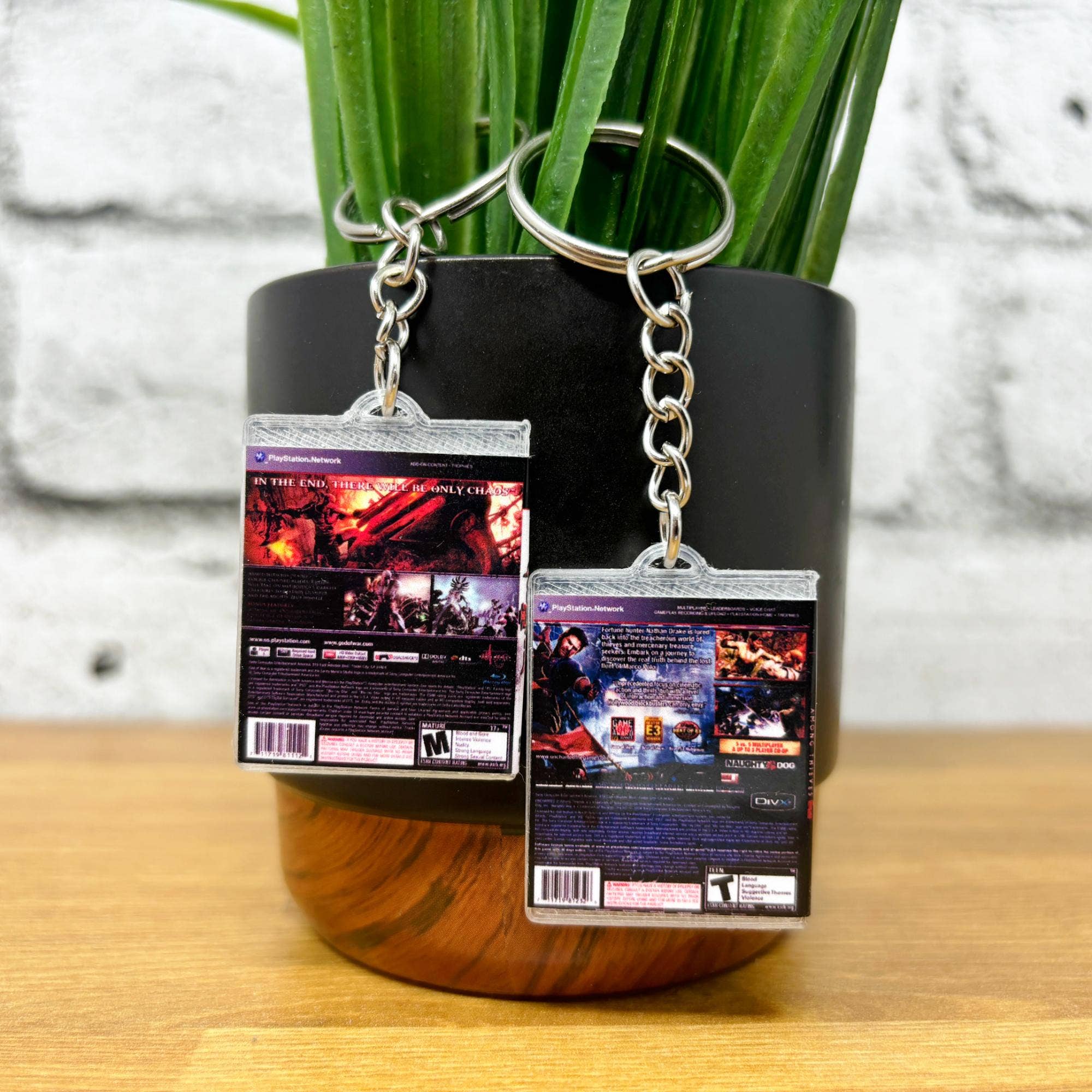 BitsyLabs - Wholesale Keychain - Unisex - PS3 Game Case Keychains6