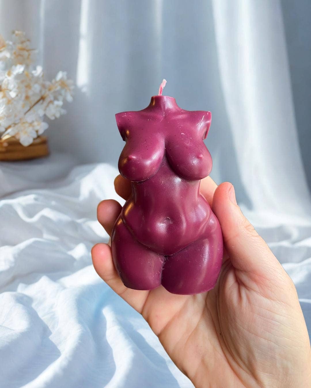 Beauty and the Moon - Wholesale Novelty Candle - Plus Size Goddess Beeswax Female Body Candle9