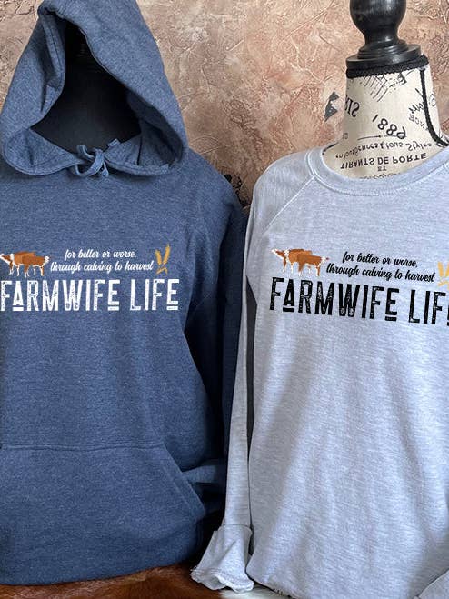 For better or worse Crewneck for wholesale by Shelley Kudera Design