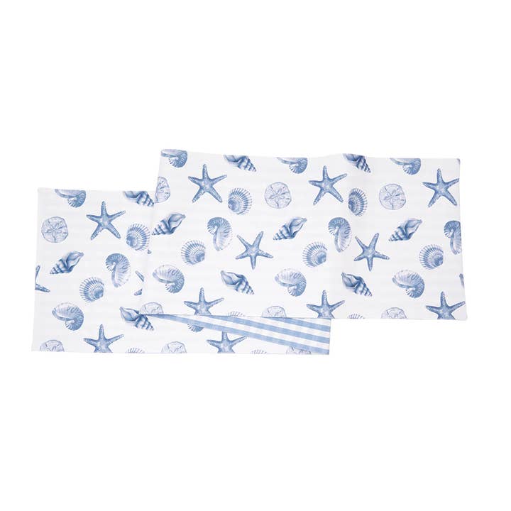 Coastal Calming Seas Table Runner for wholesale by C&F Home