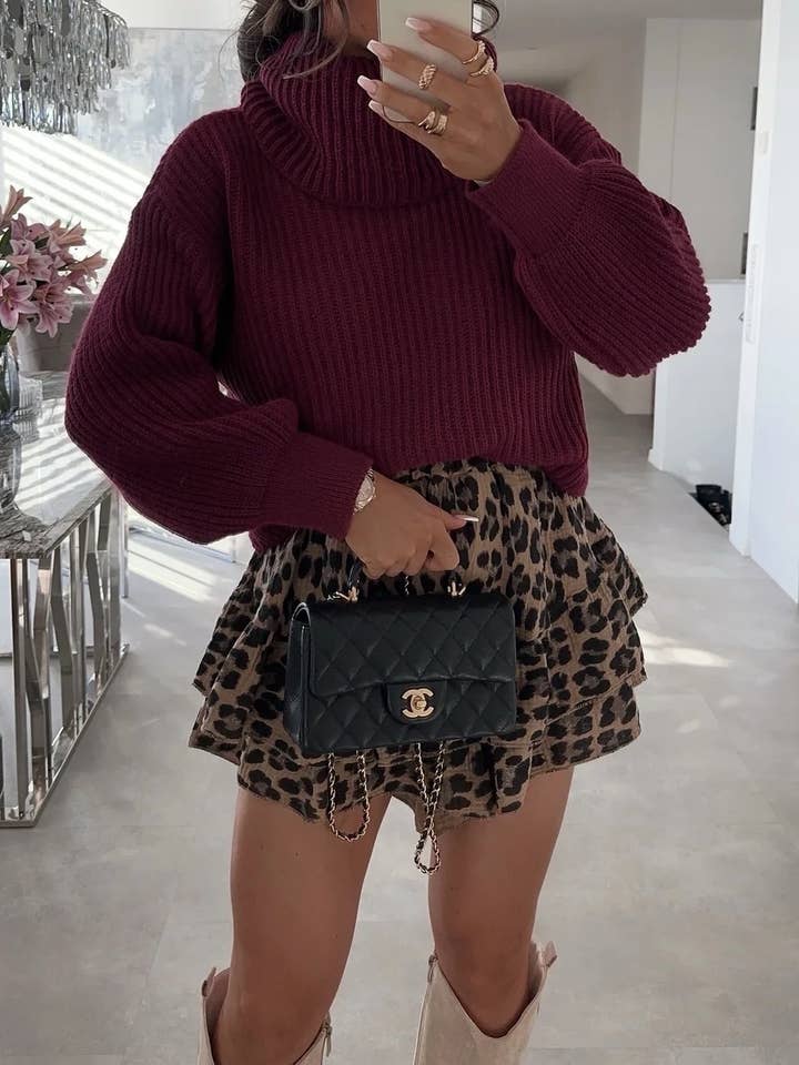ESTEE BROWN - Wholesale Knit Sweater - Women's - Turtleneck sweater - 1131