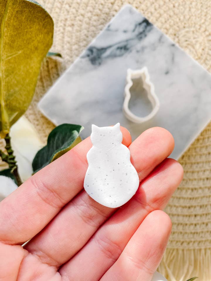 Cat Shape Polymer Clay Cutter for wholesale by Tera Clay