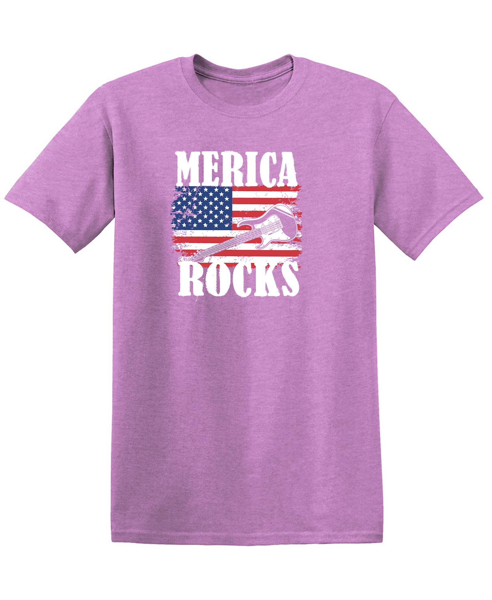 Feelin Good Tees - Wholesale Screen Printed T-Shirt - Unisex - Merica Rocks.18