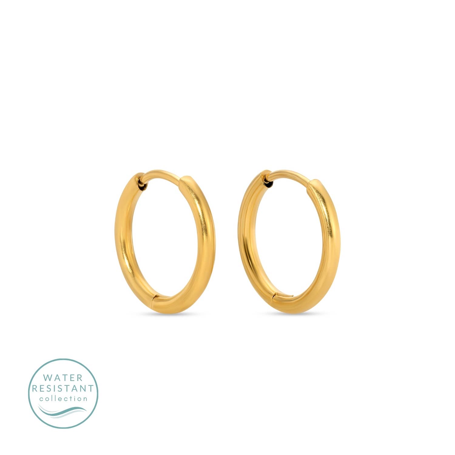 Splendid Iris - Wholesale Huggie Earrings - Basic Huggies, Water Resistant0