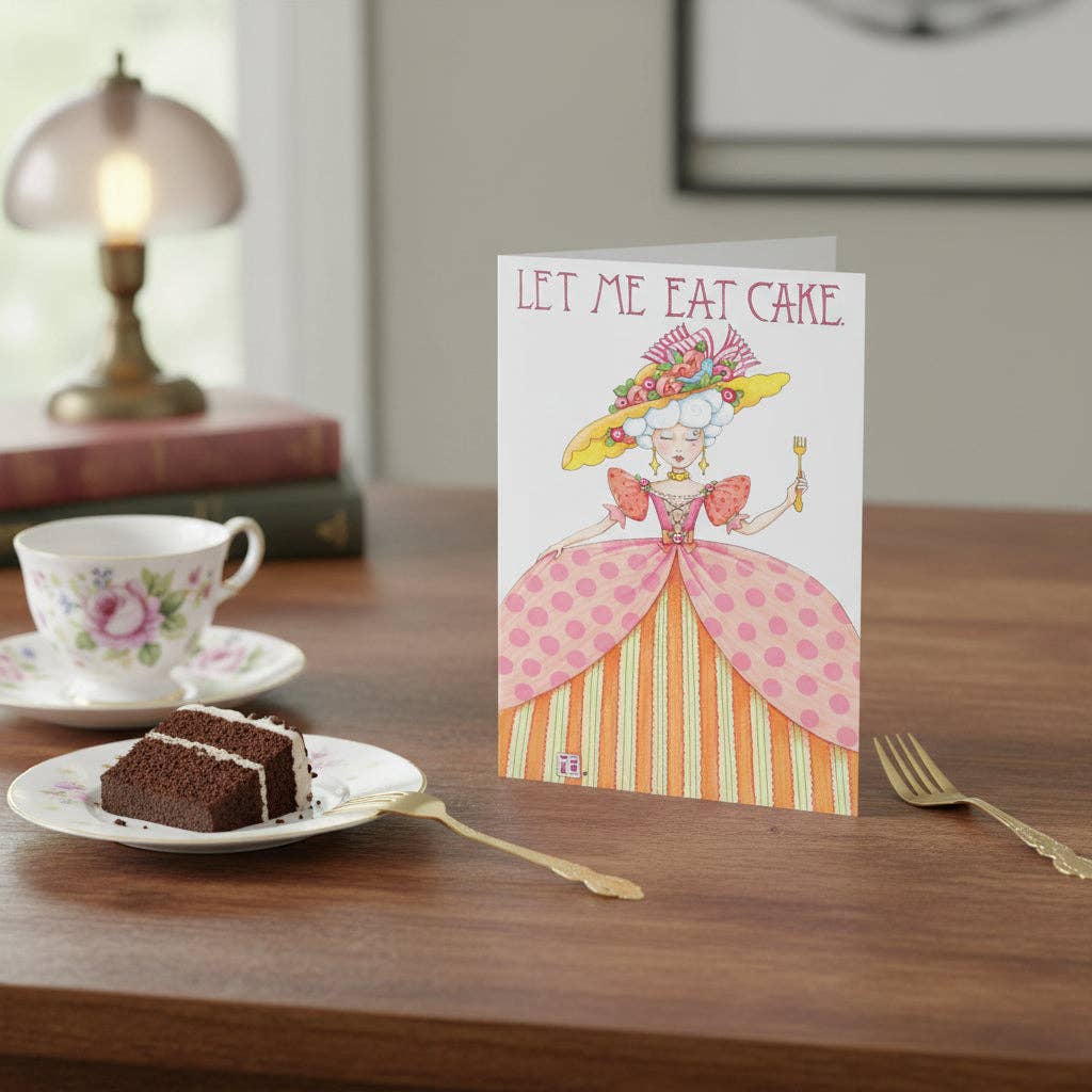 Mary Engelbreit Studios - Wholesale Birthday Card - Let Me Eat Cake Greeting Card2