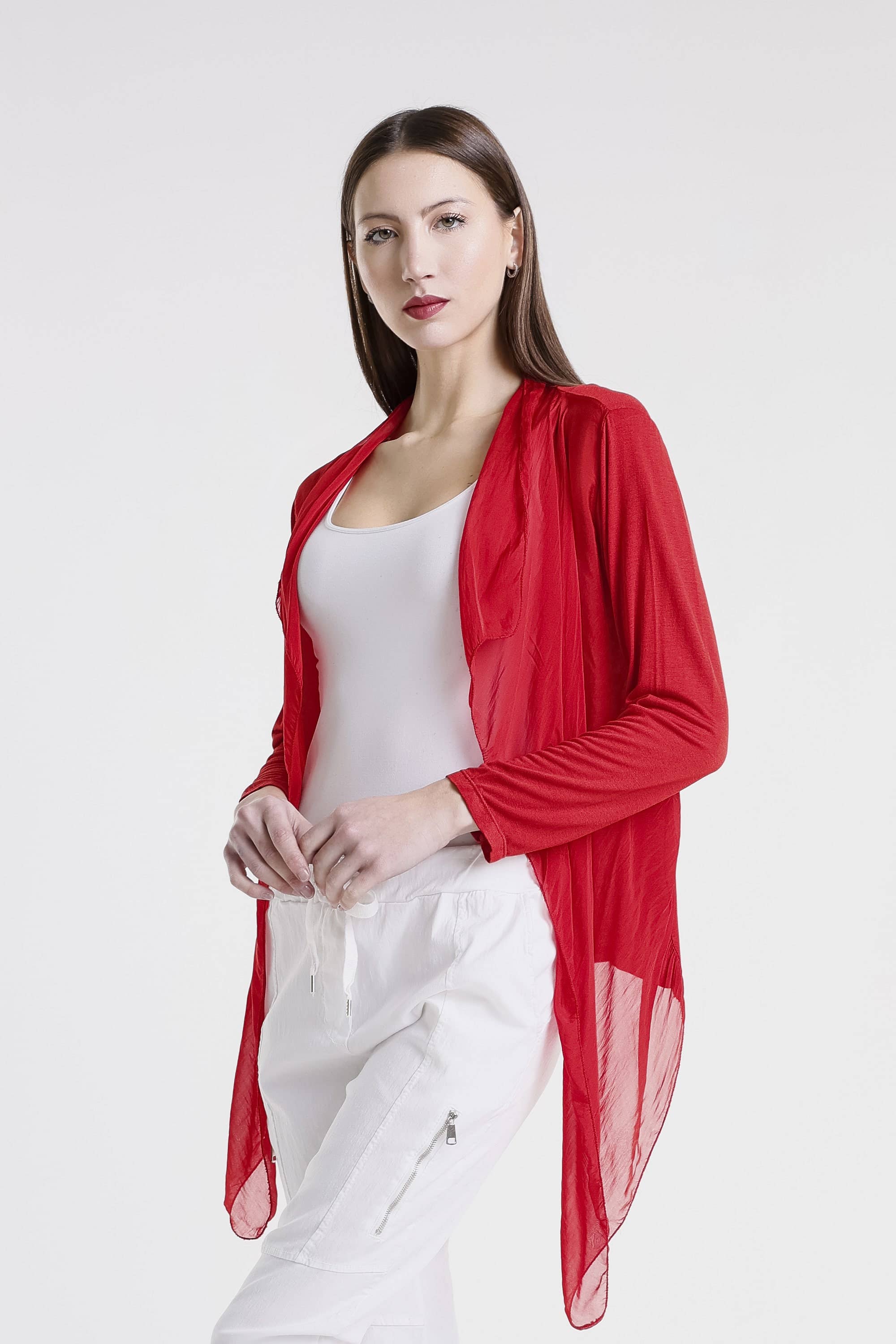 TINA Stephens Italy/Tees By Tina – wholesale Wrap – Women's – Ansley Silk Front Tie Wrap (BQ233)27