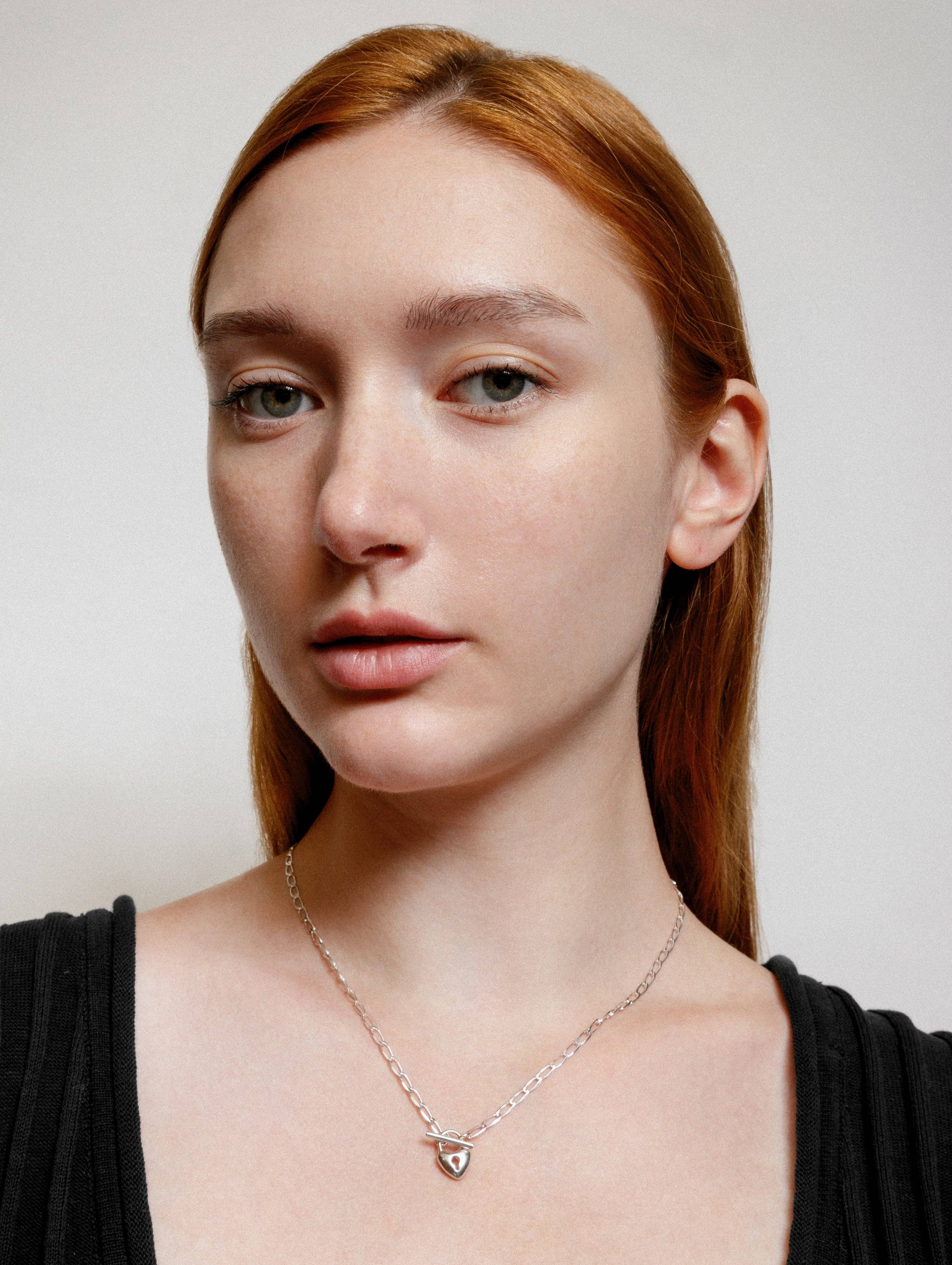 Wolf Circus Jewelry – Großhandel Kette mit Anhänger/Charm – Halskette mit Herzverschluss aus Sterlingsilber1