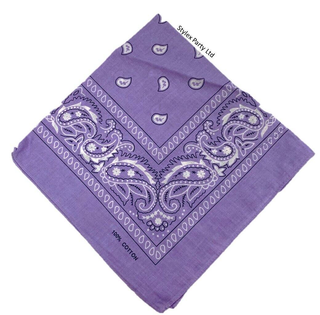 Stylex Party - Vente Bandana – femme - Écharpes Bandana Funky Design Paisley Headband14